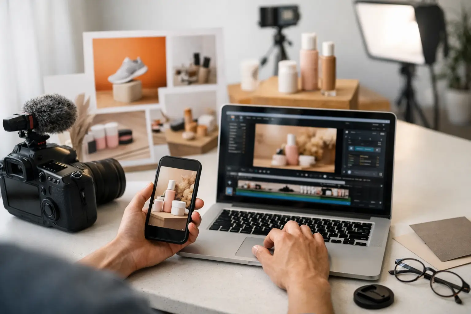 Contenido visual para lanzamientos que vende