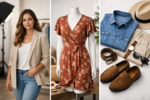 Fotografía de catálogo de ropa que vende