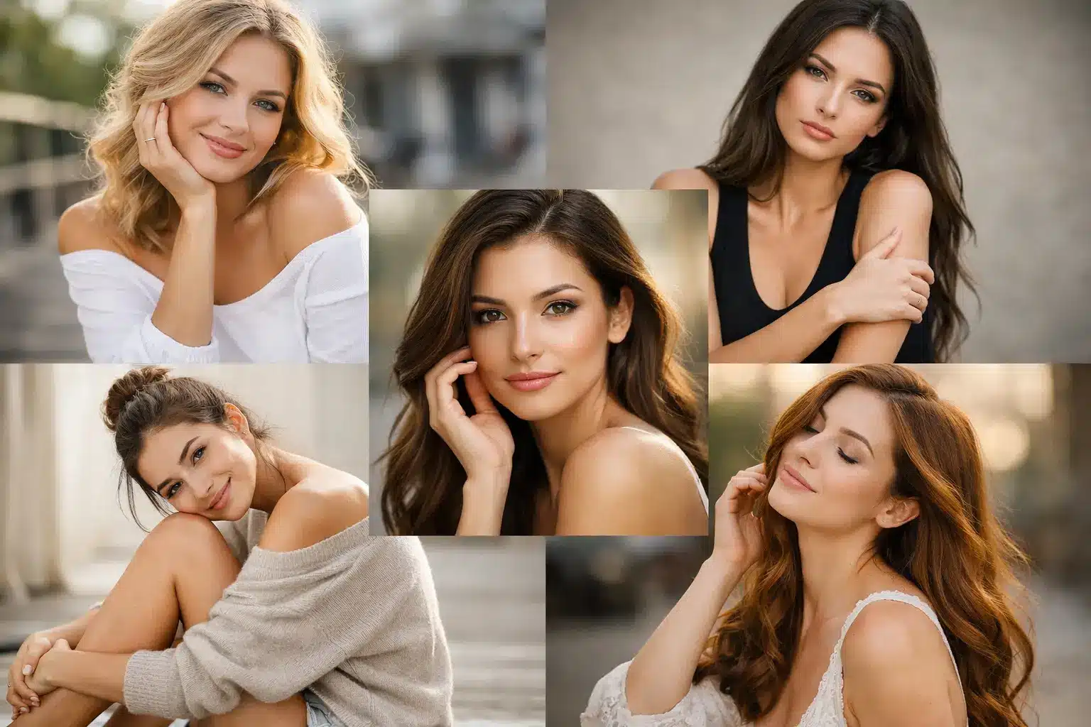 10 mejores poses para retrato femenino